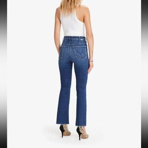 MOTHER The Hustler Ankle Fray in Night Clubbing 32 Jeans